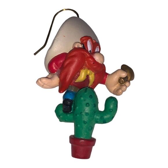 Vintage Looney Toons 1995 Yosemite Sam earrings pierced fun fun fun - Picture 5 of 5